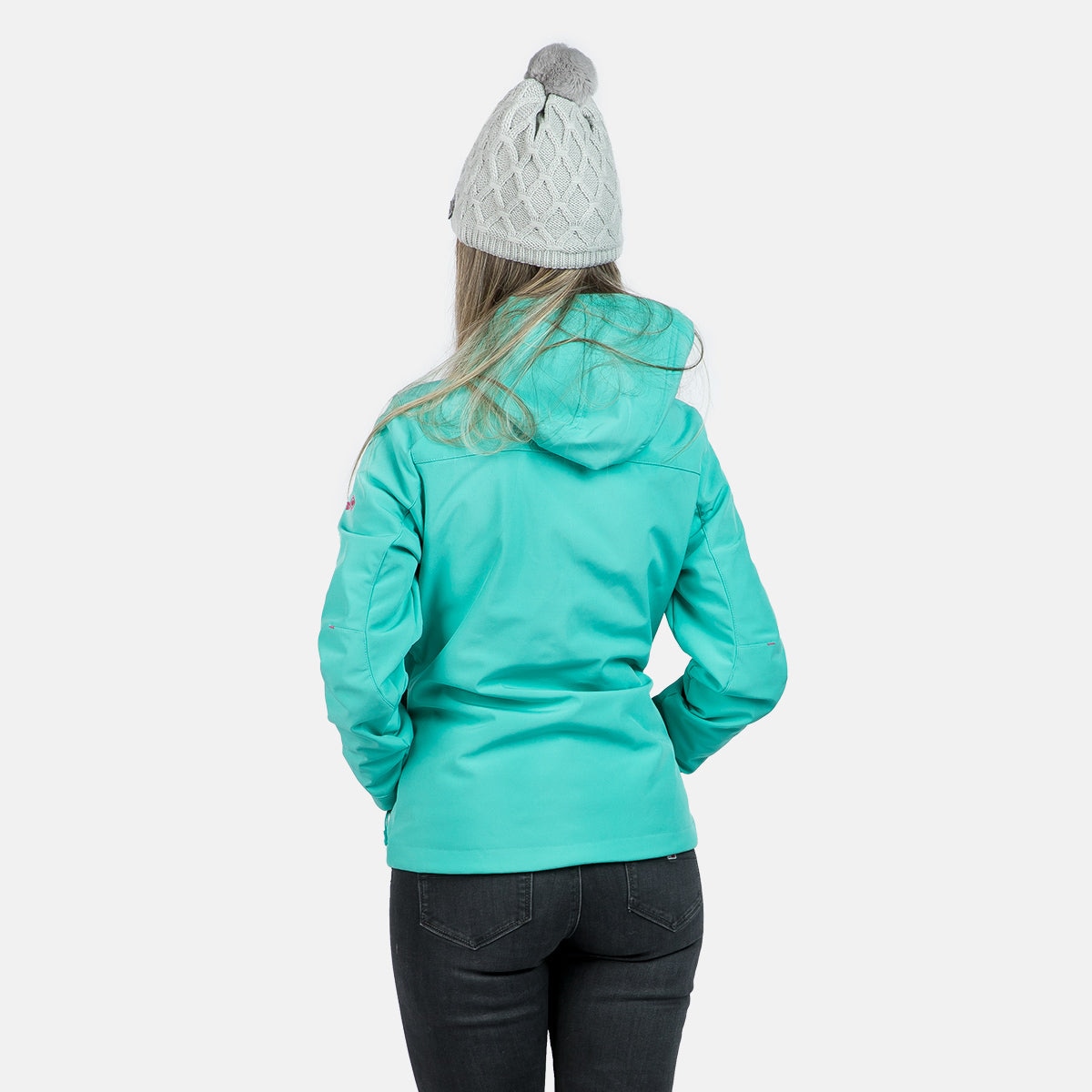 Chaqueta softshell de mujer INATYE Izas - Verde Verde-4