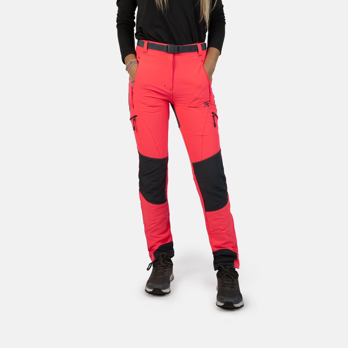 Pantalón de montaña de mujer BALTIC W FW Izas - Coral Coral-3