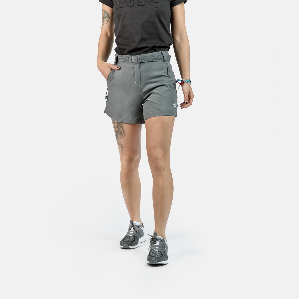 Imagen 1 de Bermuda de mujer NAGELA II Izas - Anthracite Anthracite