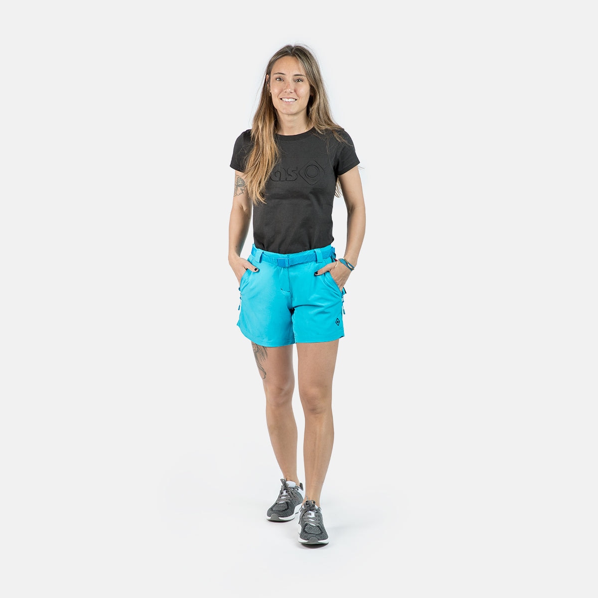 Bermuda de mujer NAGELA II Izas - Turquesa Turquesa-5