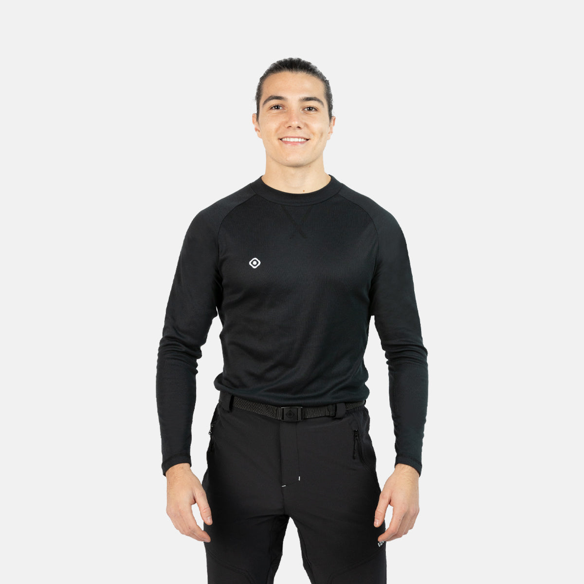 Imagen 3 de Camiseta térmica de hombre NELION M Izas - Negro Negro