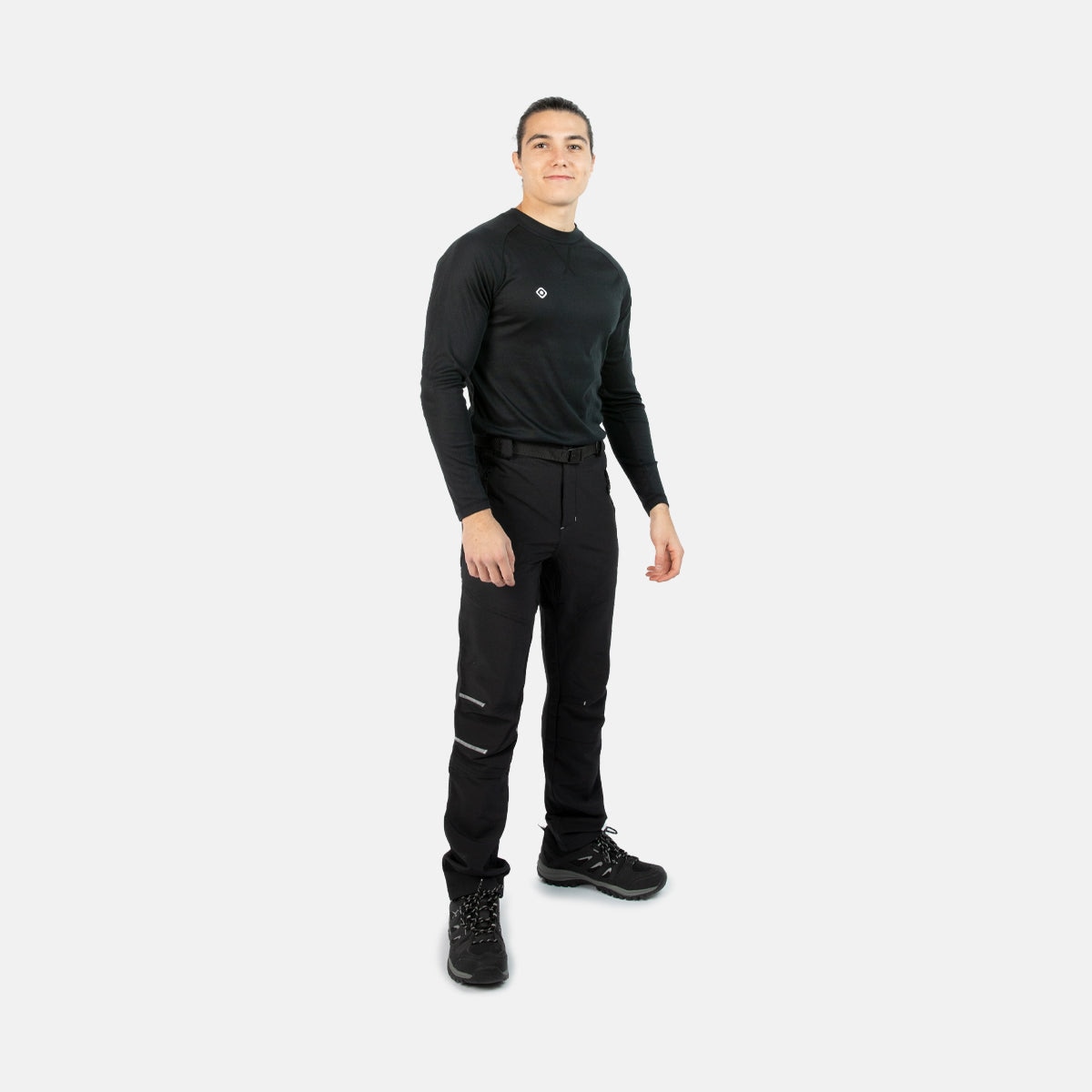 Imagen 5 de Camiseta térmica de hombre NELION M Izas - Negro Negro