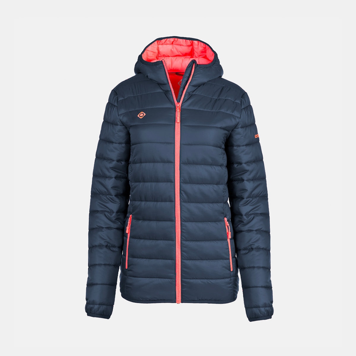 Chaqueta de mujer SINDU W Izas - Azul marino / Naranja Azul marino / Naranja-1