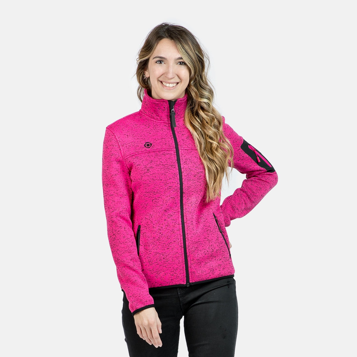 Chaqueta de mujer SAMAUN W Izas - Fucsia Fucsia-3