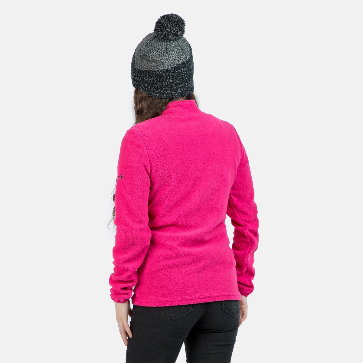 Imagen 4 de Forro polar de mujer SUTTON W Izas - Fucsia Fucsia