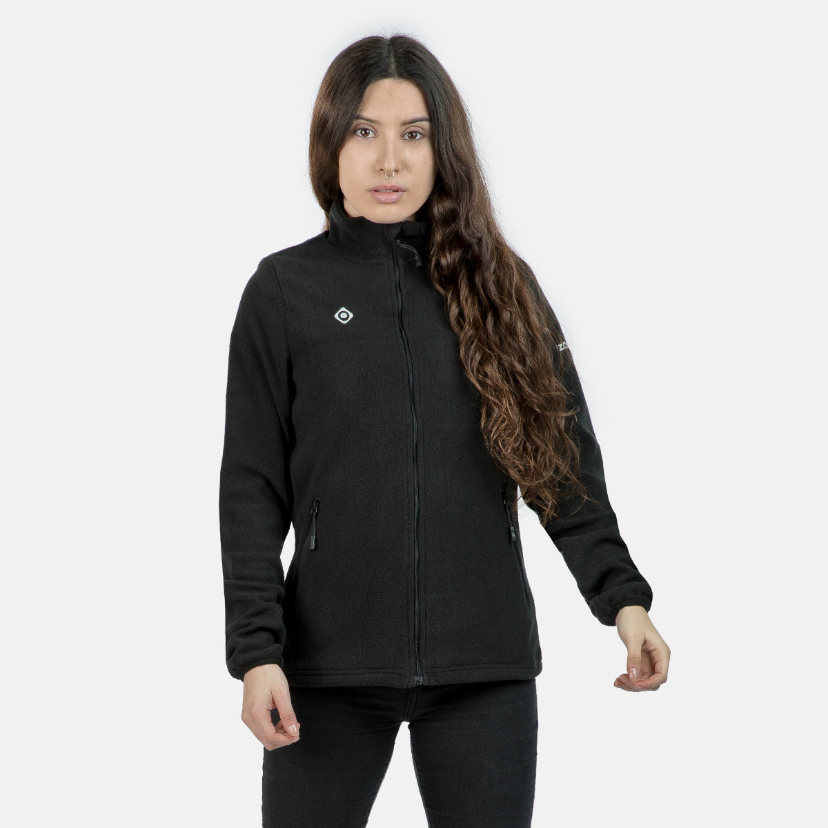 Forro polar de mujer PADRU W Izas - Negro Negro-1