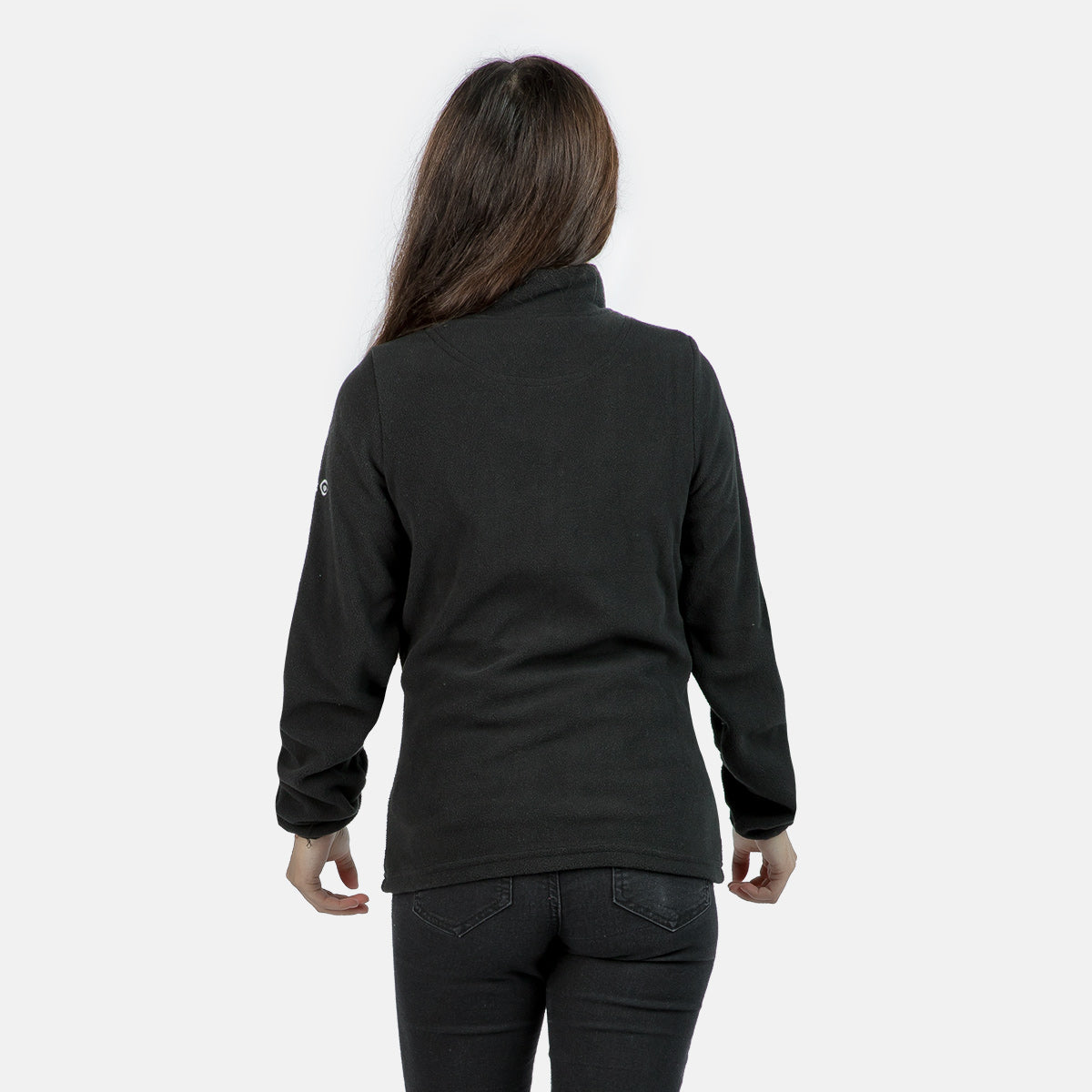 Forro polar de mujer PADRU W Izas - Negro Negro-2