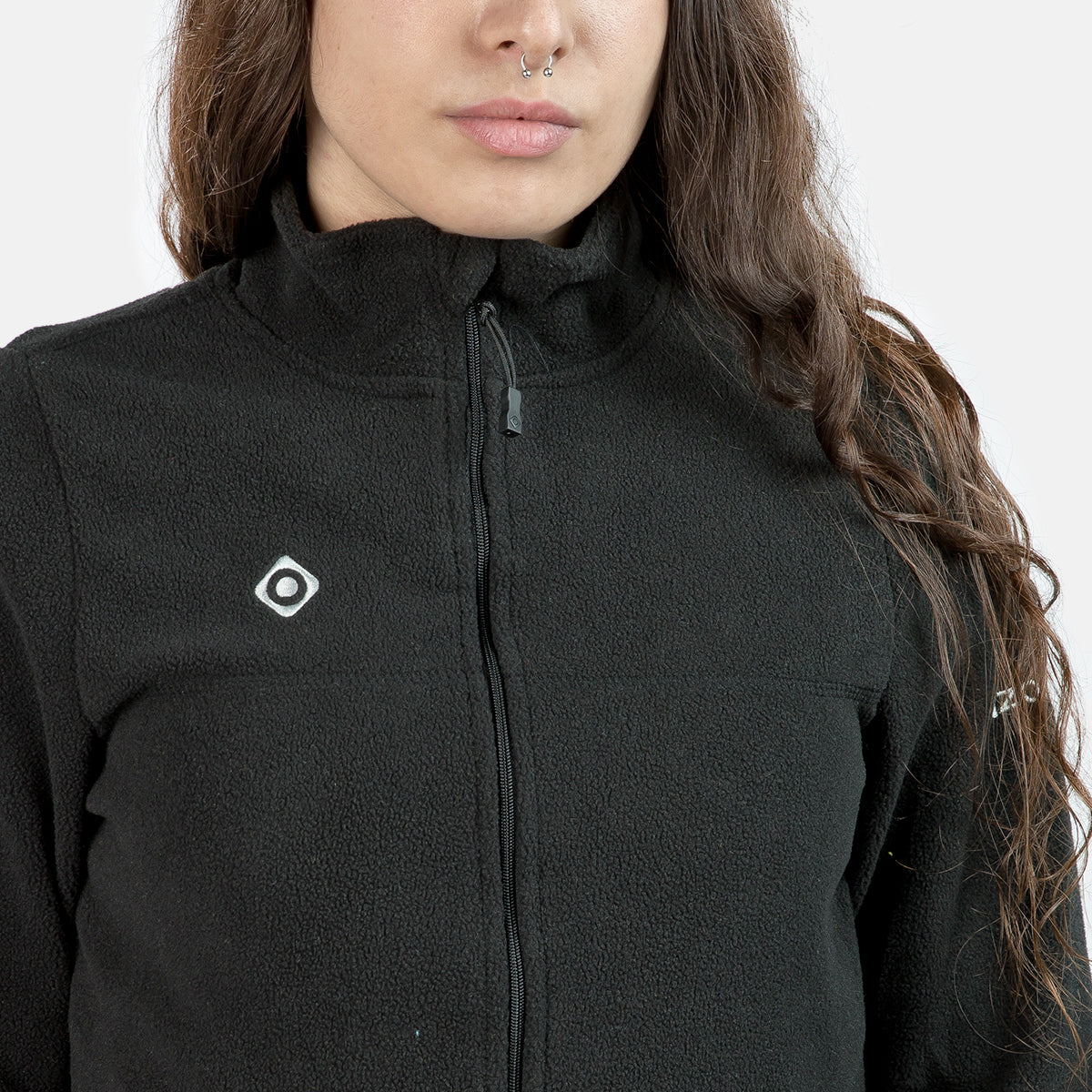 Forro polar de mujer PADRU W Izas - Negro Negro-4