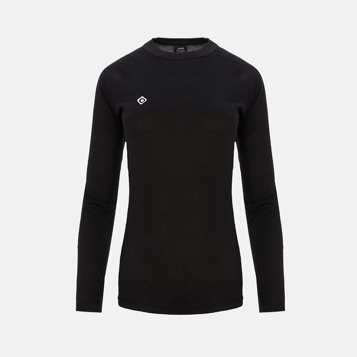 Imagen 1 de Camiseta térmica de mujer NELION W Izas - Negro Negro