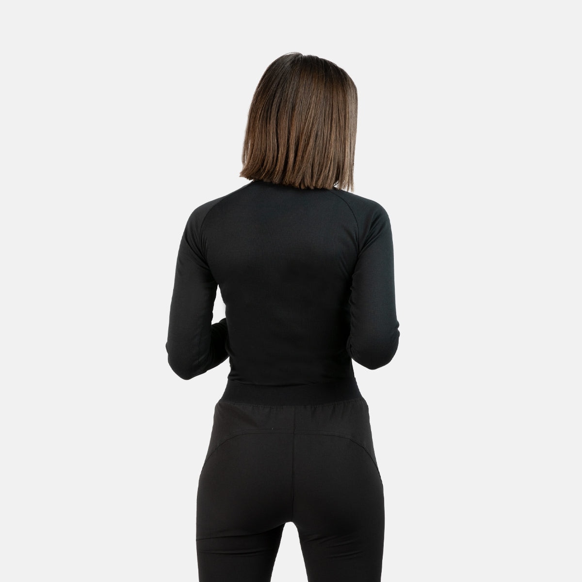 Imagen 4 de Camiseta térmica de mujer NELION W Izas - Negro Negro