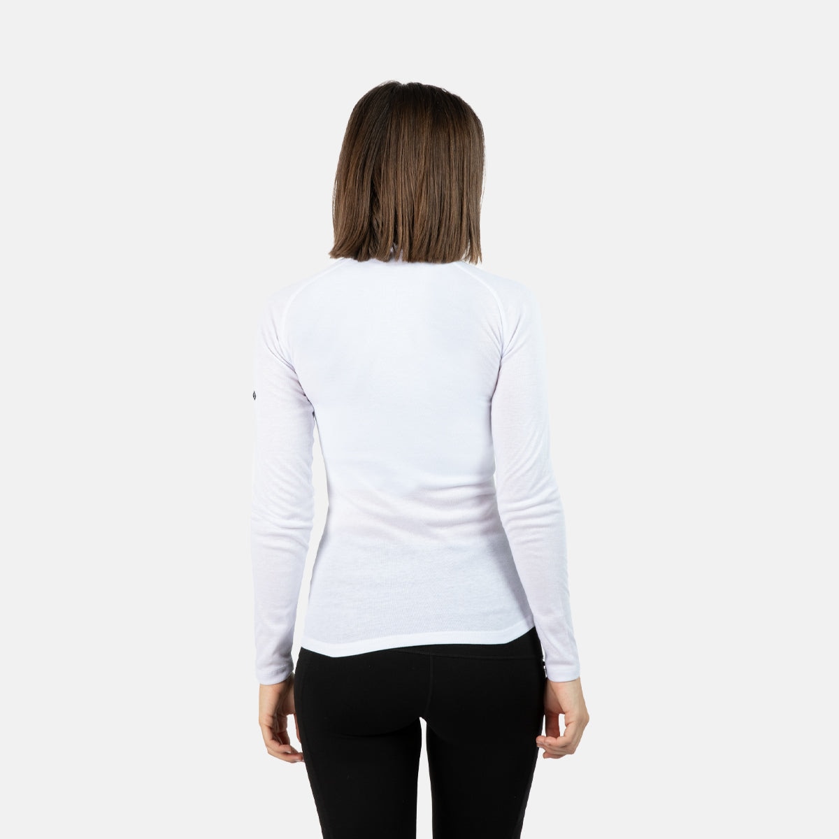Imagen 4 de Camiseta térmica de mujer NELION W Izas - Blanco Blanco