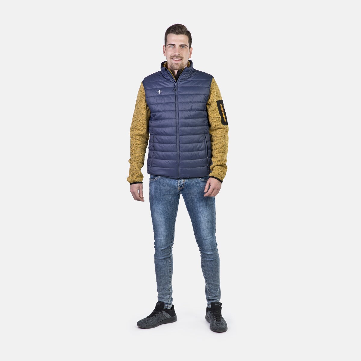 Chaleco de hombre TYREE M Izas - Azul marino Azul marino-5