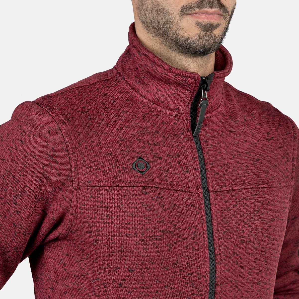 Chaqueta de hombre SAMAUN M Izas - Rojo Rojo-2