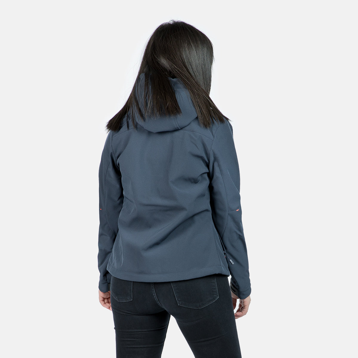 Chaqueta softshell de mujer INATYE Izas - Azul marino / Naranja Azul marino / Naranja-4