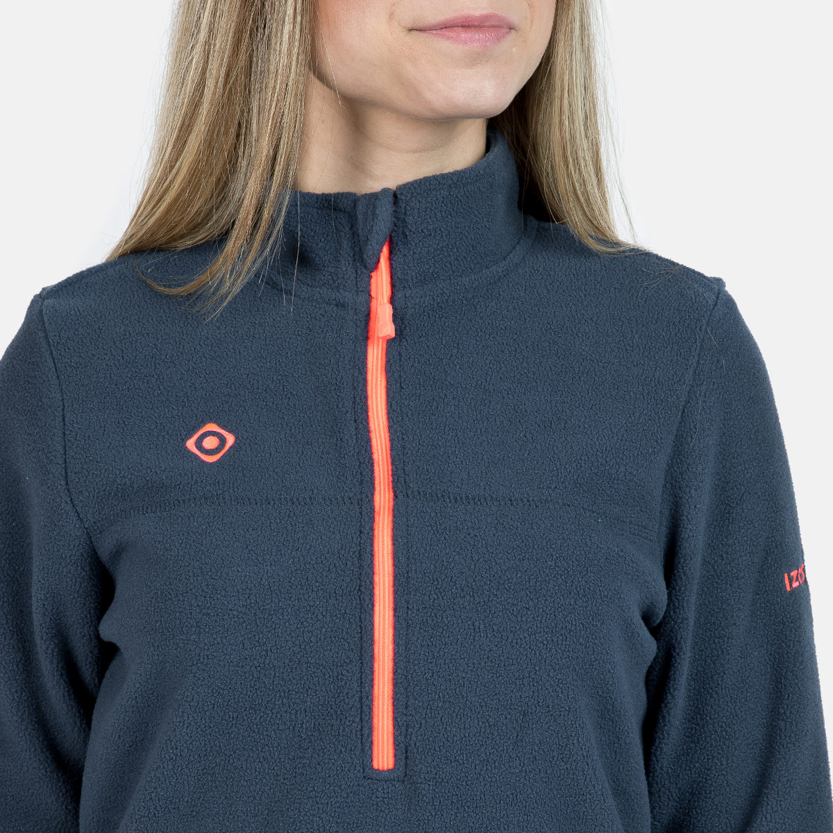 Forro polar de mujer Sutton W Izas - Azul / Naranja Azul / Naranja-5
