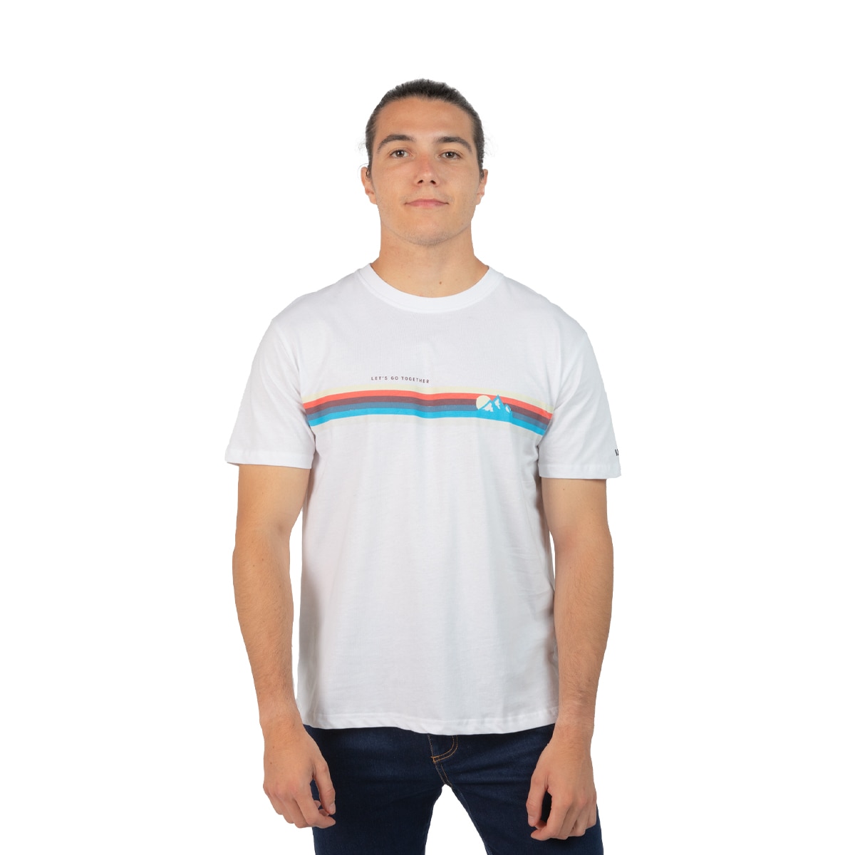 Izas Camiseta de hombre ODHAM M Blanco