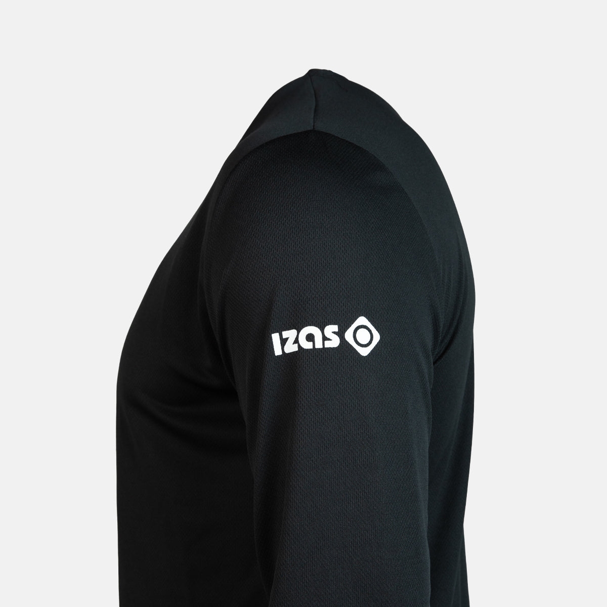 Imagen 4 de Camiseta Deportiva de hombre CREUS M LS Izas - Negro Negro