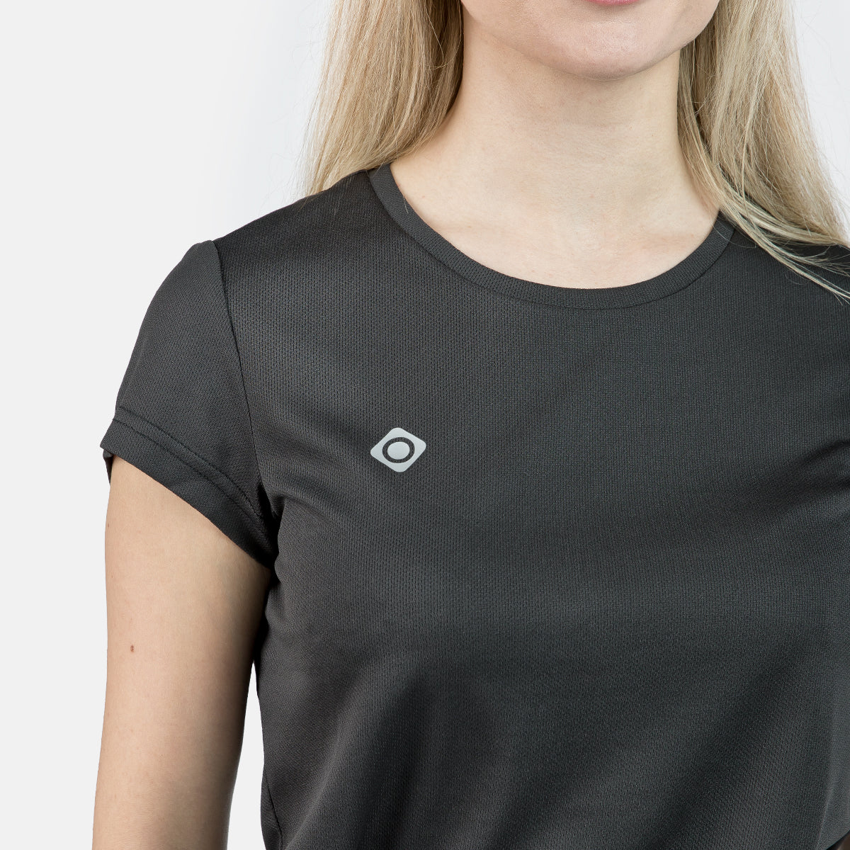 Camiseta técnica de mujer CREUS W Izas - Negro Negro-6