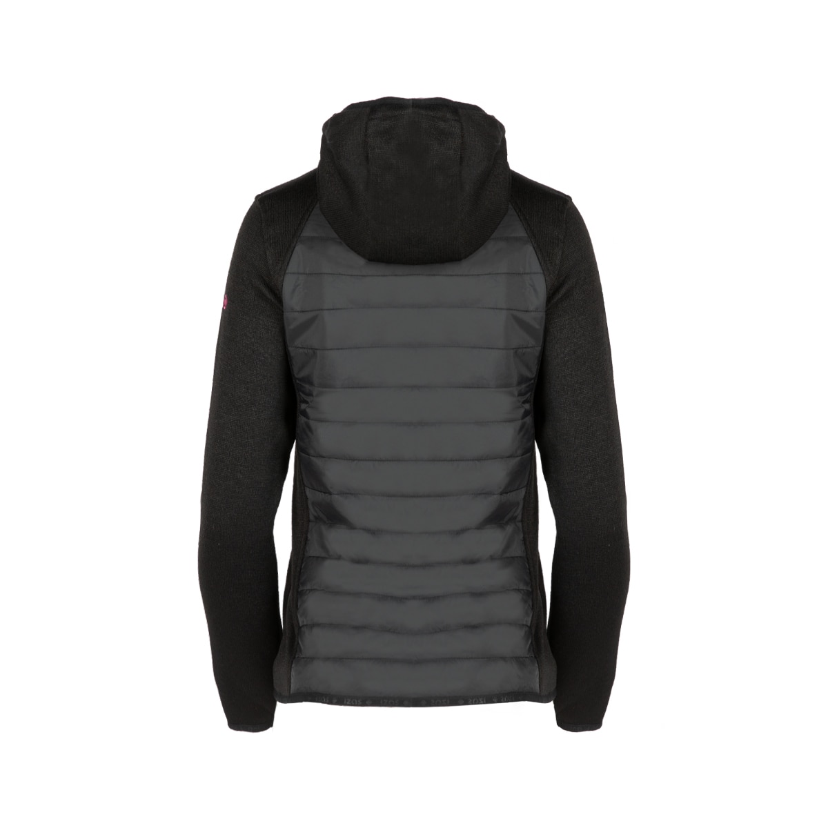 Chaqueta de mujer NOYA W Izas - Negro / Rosa Negro / Rosa-2