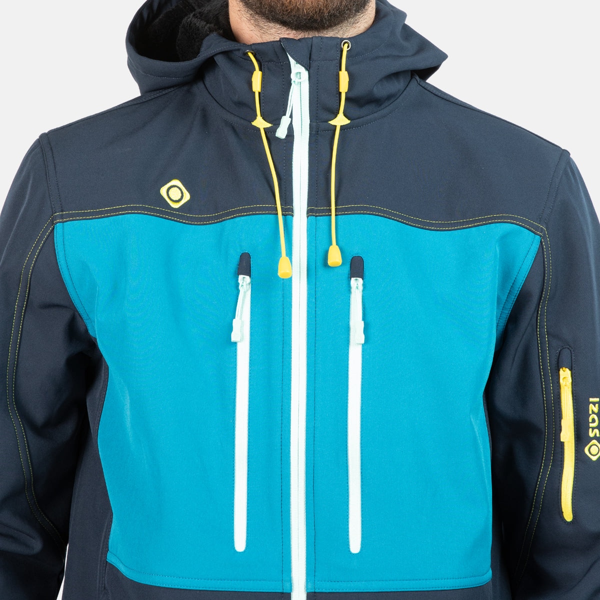 Chaqueta Softshell de hombre KONKA Izas - Azul marino Azul marino-6