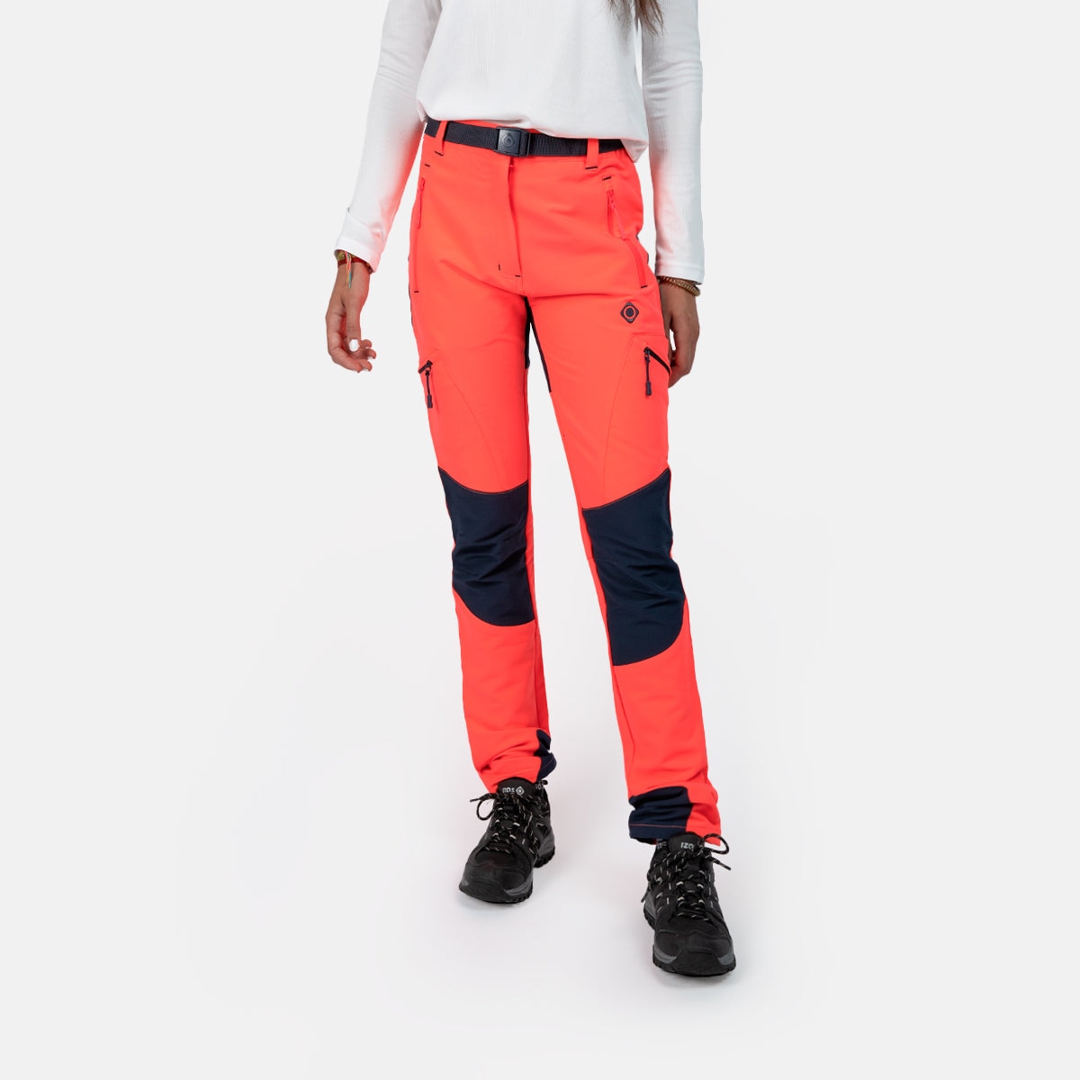 Pantalón de montaña de mujer BALTIC W FW Izas - Rosa Rosa-3