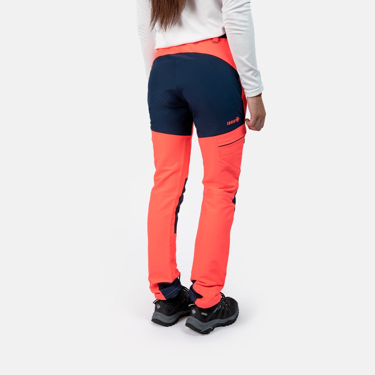 Pantalón de montaña de mujer BALTIC W FW Izas - Rosa Rosa-4