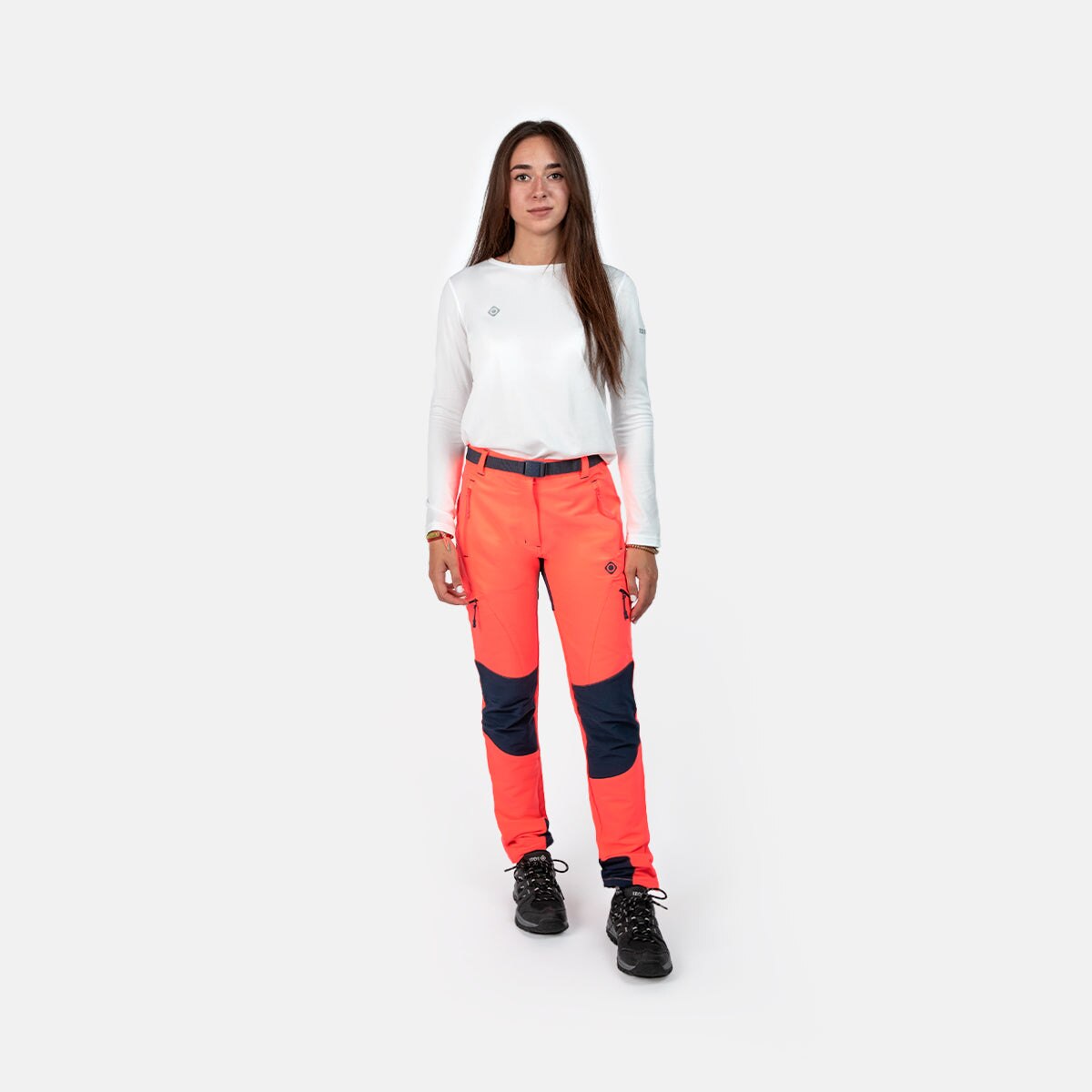 Pantalón de montaña de mujer BALTIC W FW Izas - Rosa Rosa-5