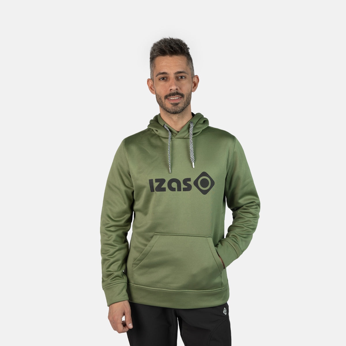 Sudadera deportiva de hombre DUERO M V3 Izas - Kaki Kaki-3
