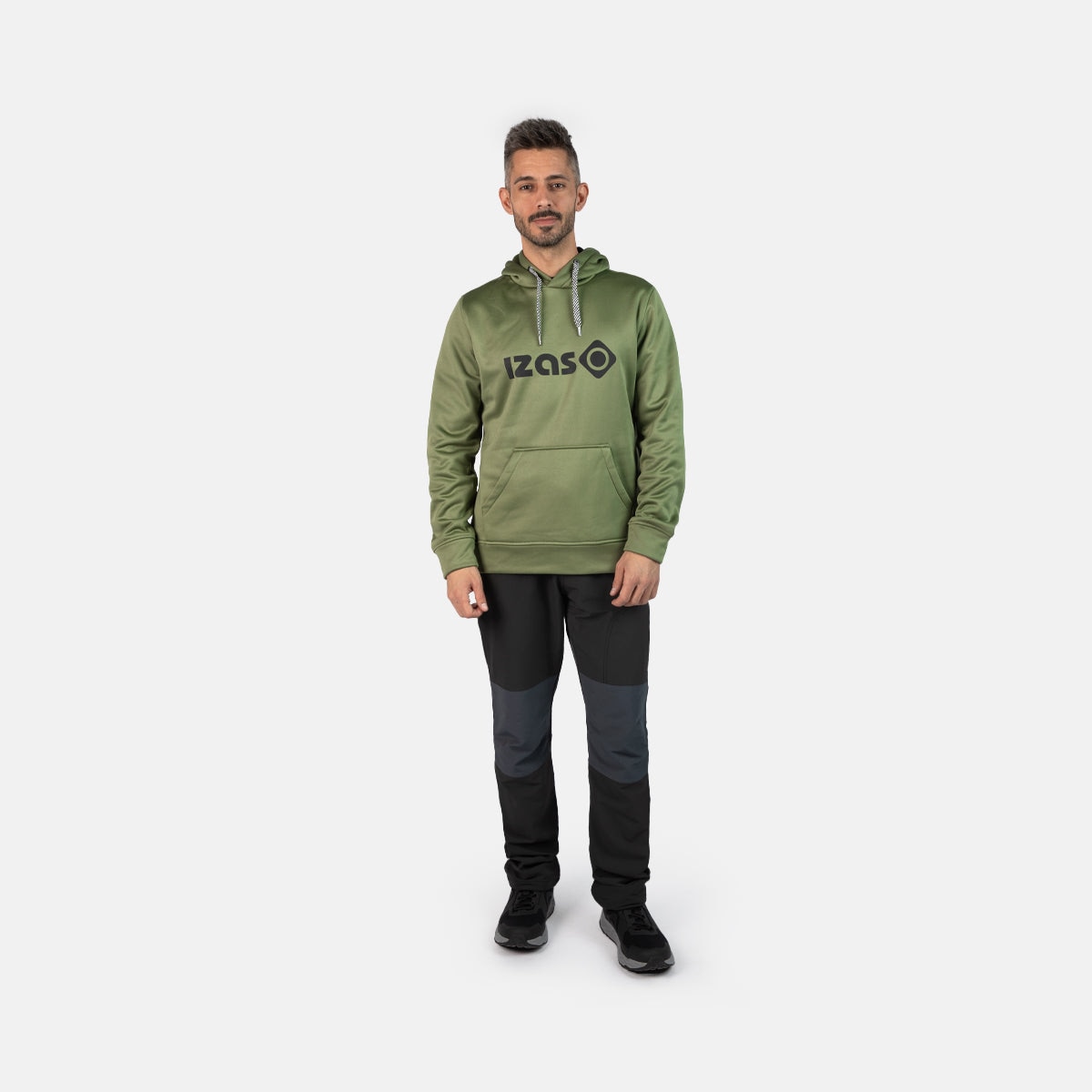 Sudadera deportiva de hombre DUERO M V3 Izas - Kaki Kaki-5