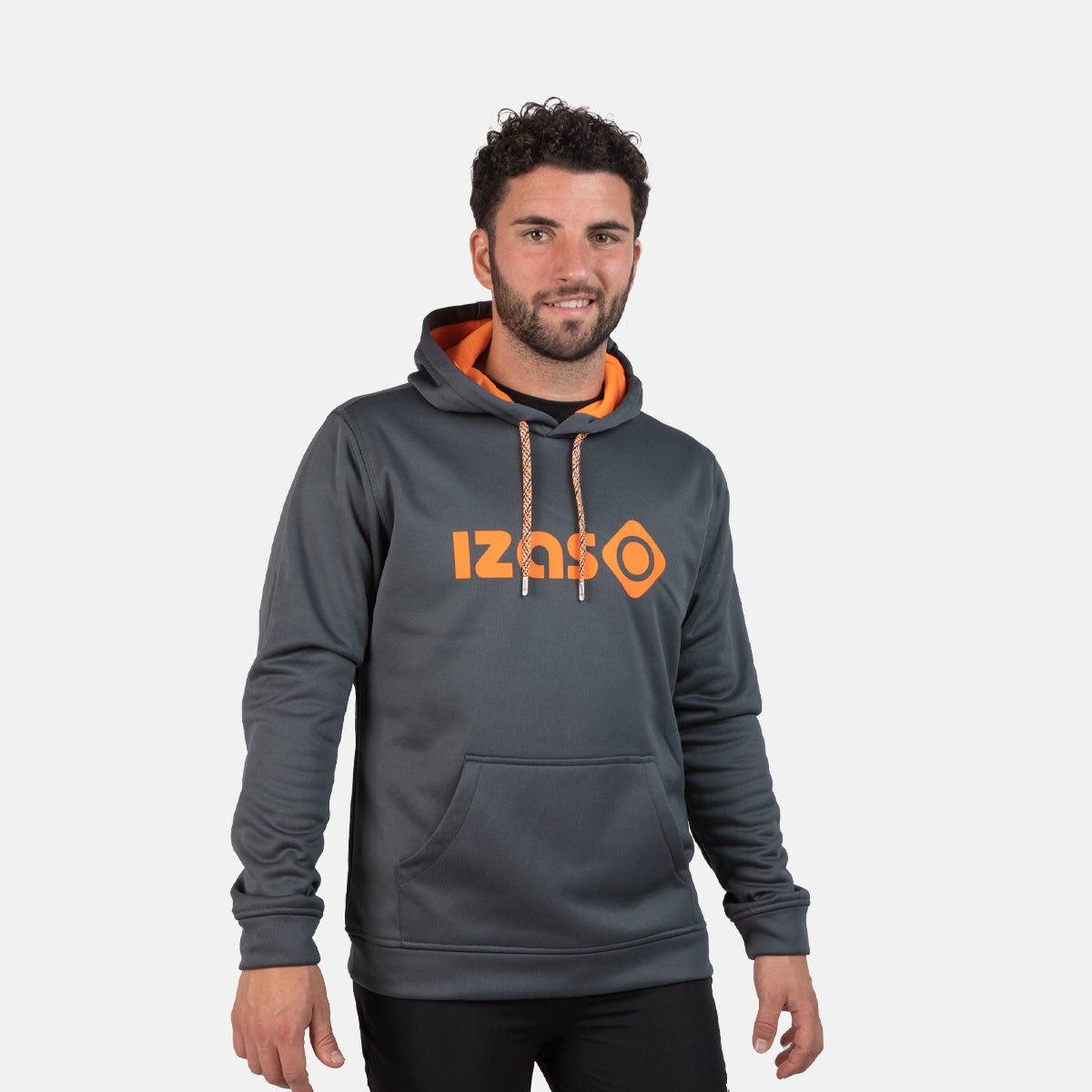 Sudadera deportiva de hombre DUERO M V3 Izas - Antracita Antracita-3