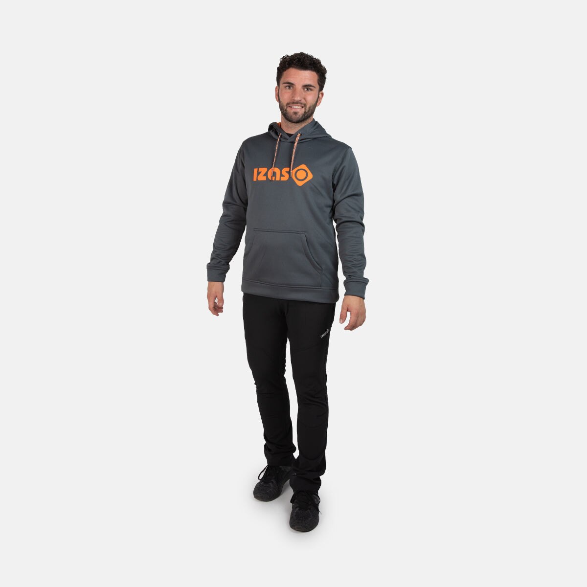 Sudadera deportiva de hombre DUERO M V3 Izas - Antracita Antracita-5