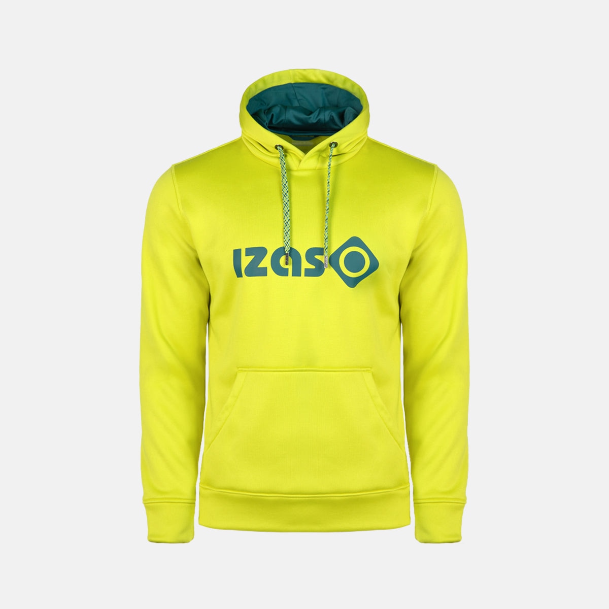 Sudadera deportiva de hombre DUERO M V3 Izas - Amarillo limón Amarillo limón-1