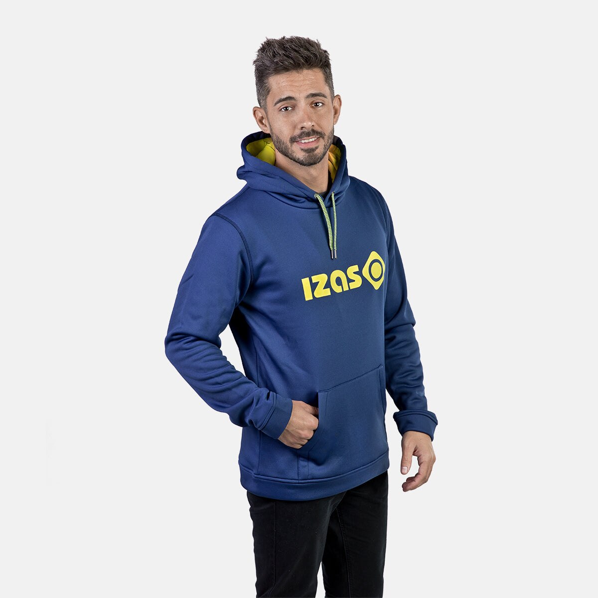 Sudadera deportiva de hombre DUERO M V3 Izas - Azul royal Azul royal-3