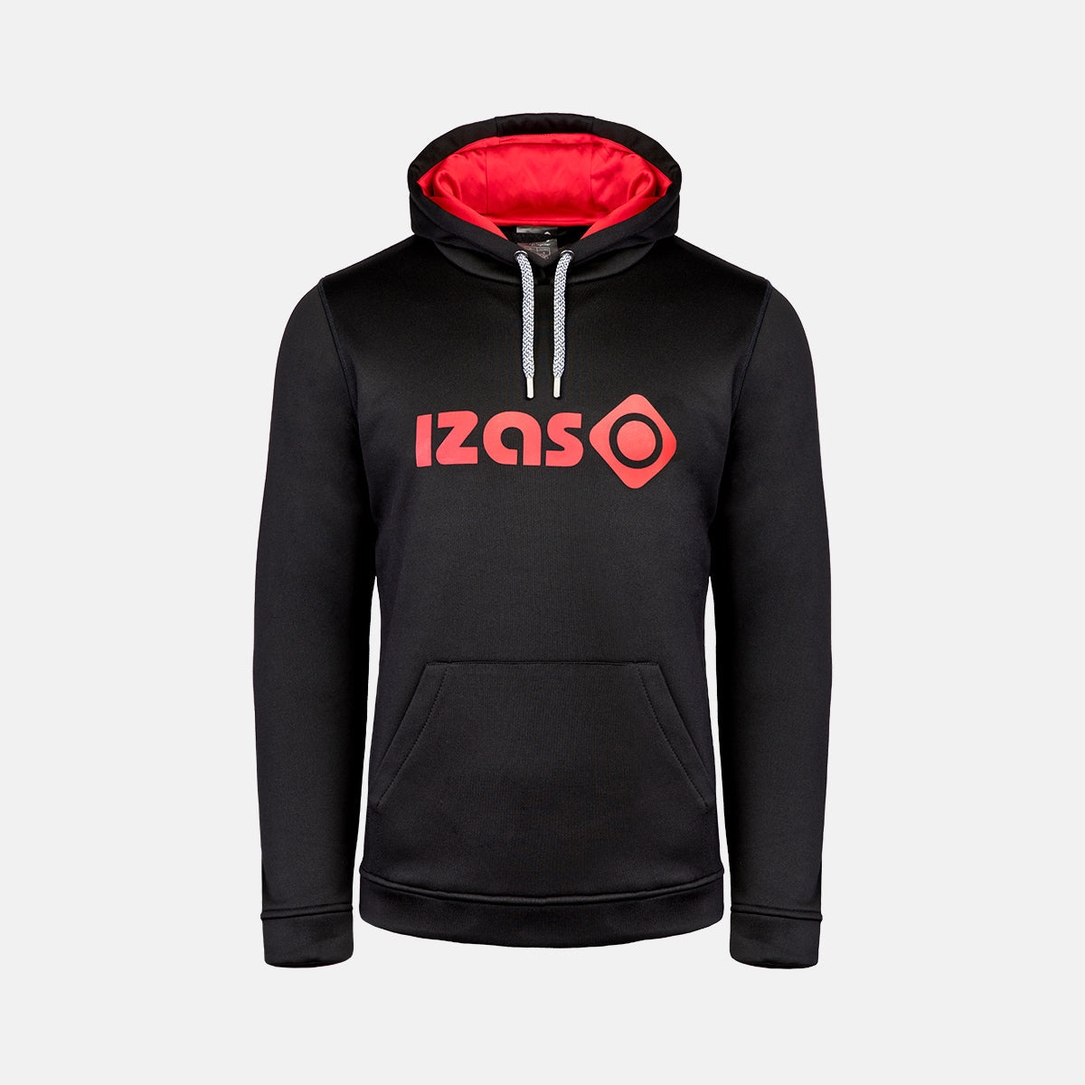 Sudadera deportiva de hombre DUERO M V3 Izas - Negro / Rojo Negro / Rojo-1