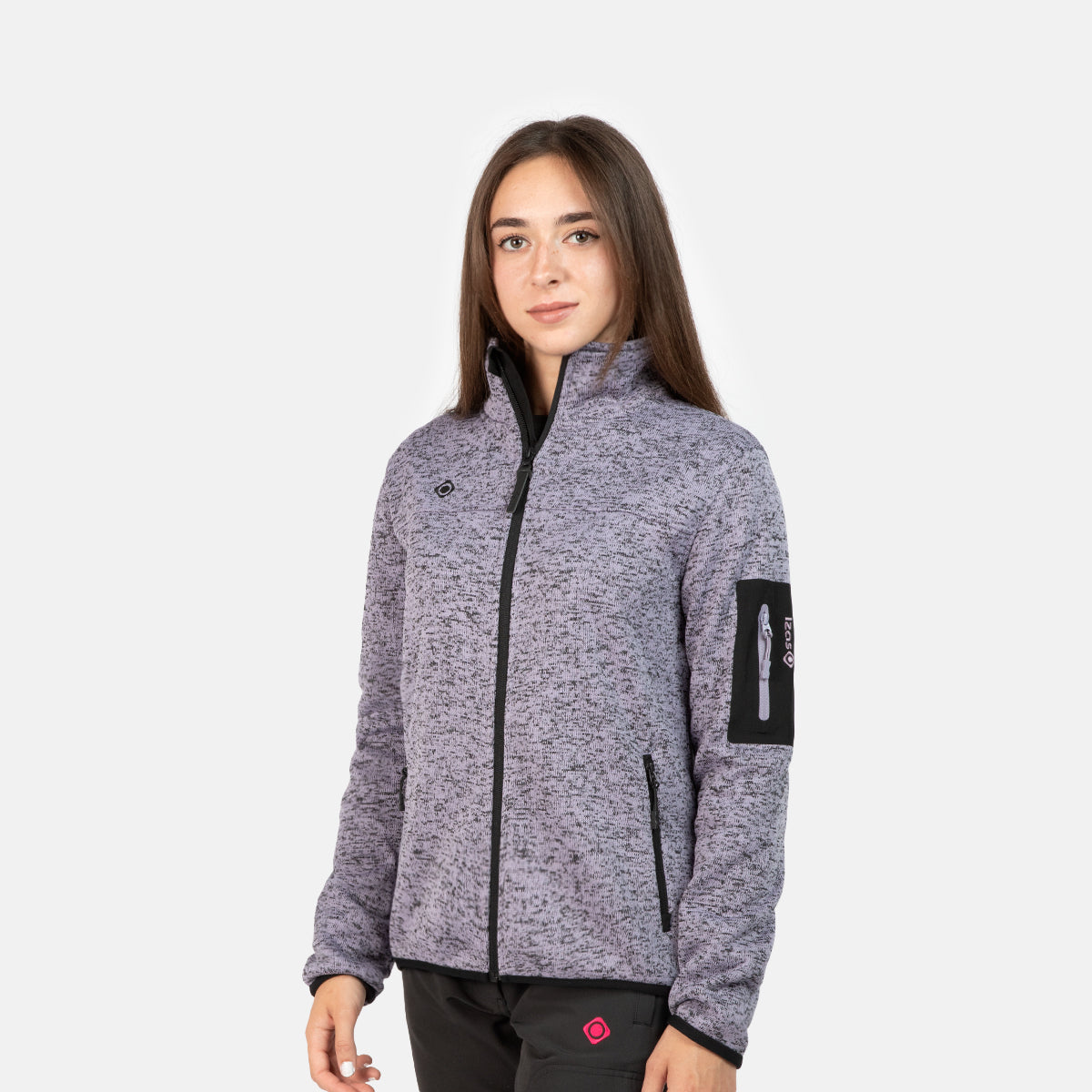 Chaqueta de mujer SAMAUN W Izas - Lila Lila-3