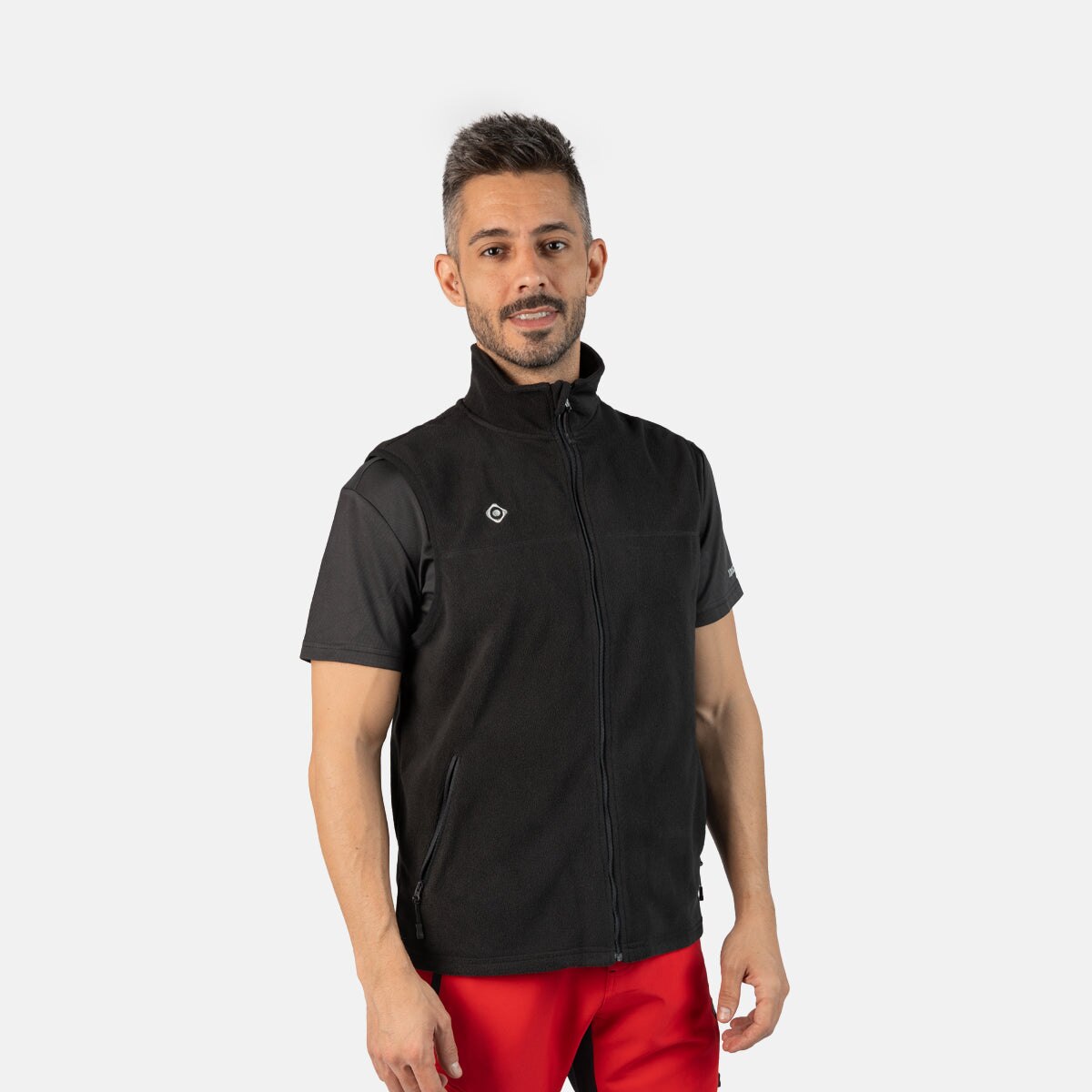 Chaleco polar de hombre Padre M Vest Izas - Negro Negro-3