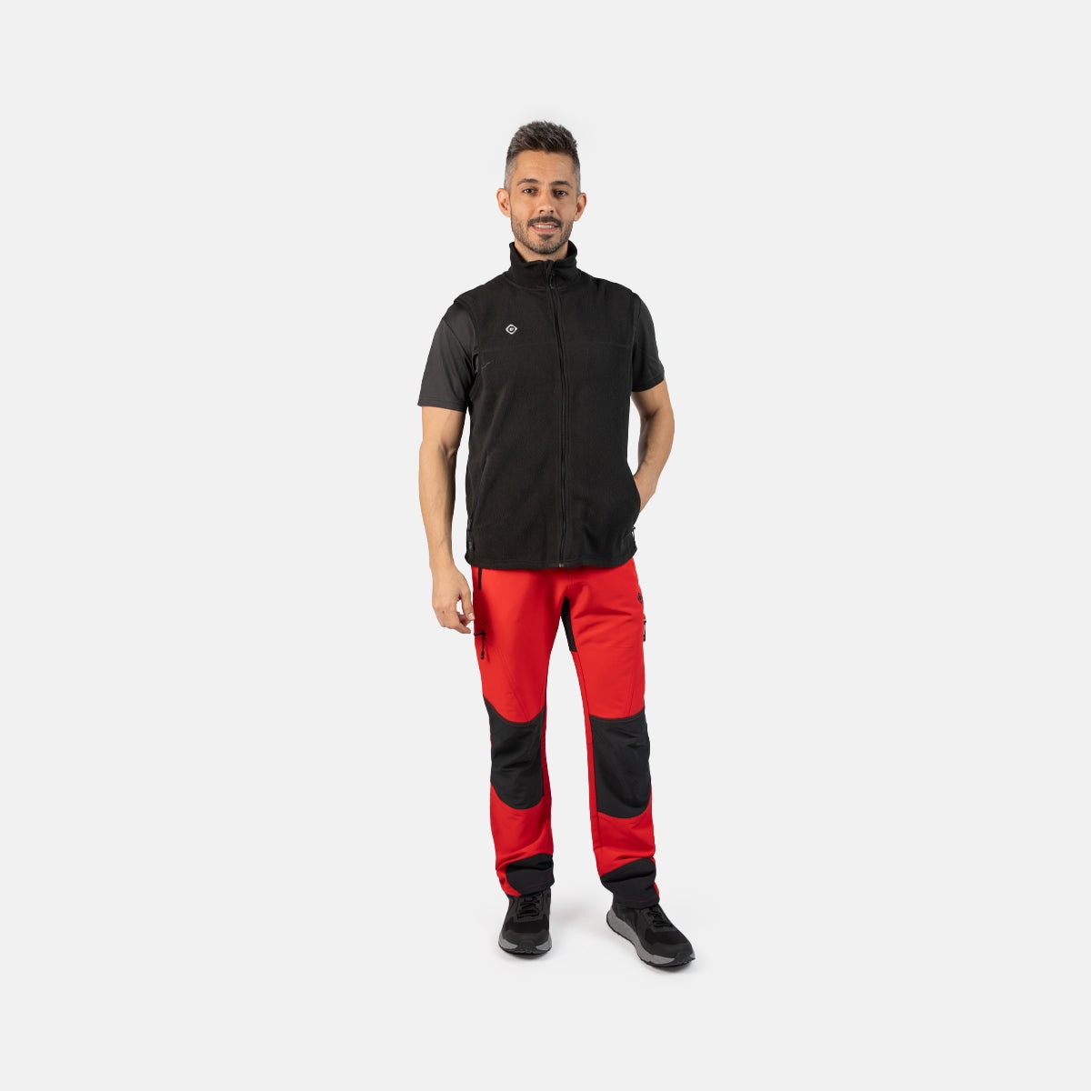 Chaleco polar de hombre Padre M Vest Izas - Negro Negro-5