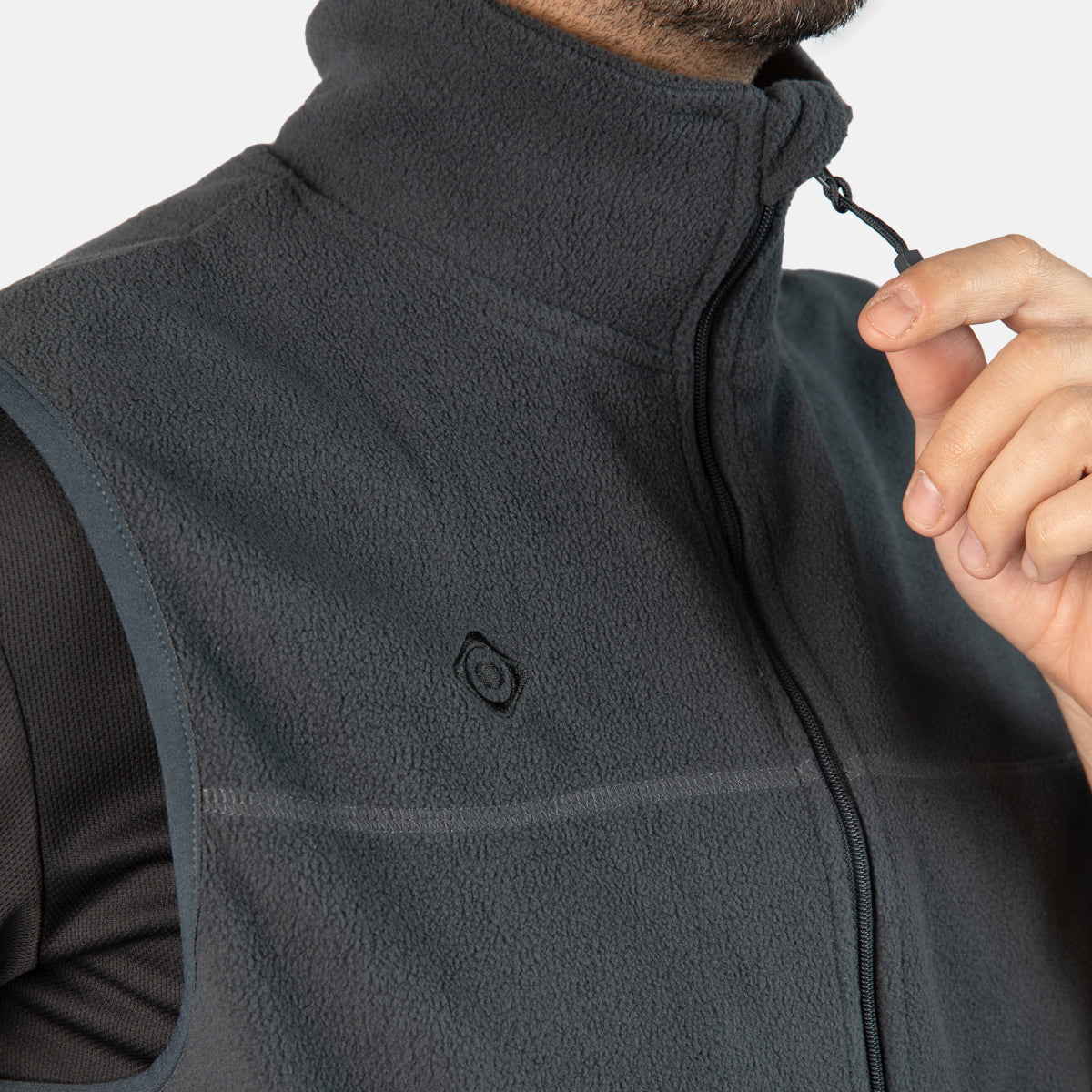 Chaleco polar de hombre Padre M Vest Izas - Antracita Antracita-6