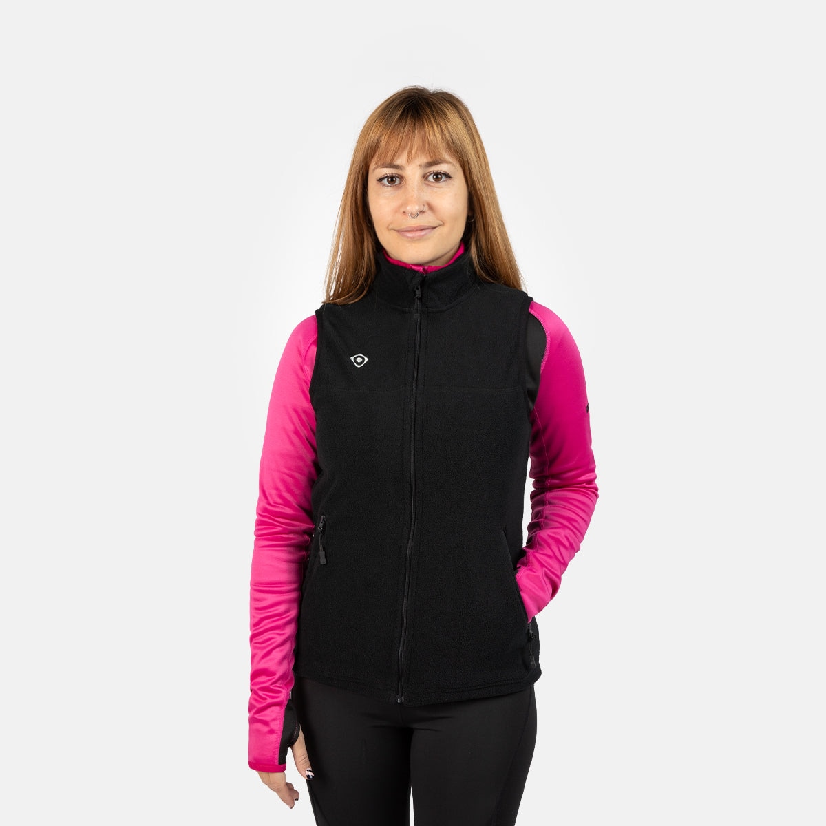 Imagen 3 de Chaleco polar de mujer Padre W Vest Izas - Negro Negro