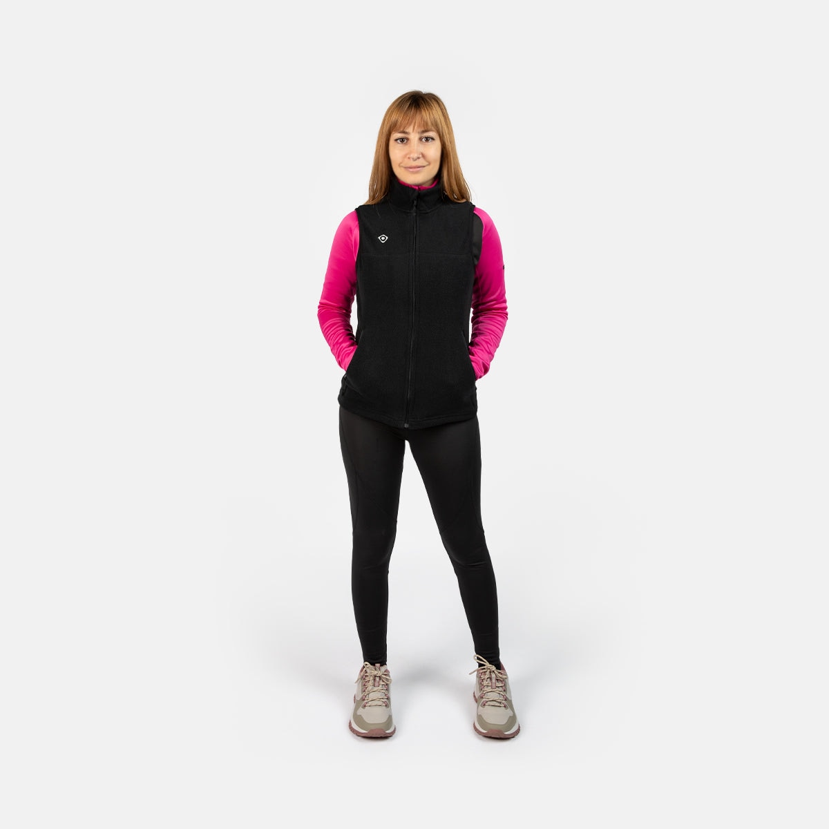 Imagen 5 de Chaleco polar de mujer Padre W Vest Izas - Negro Negro