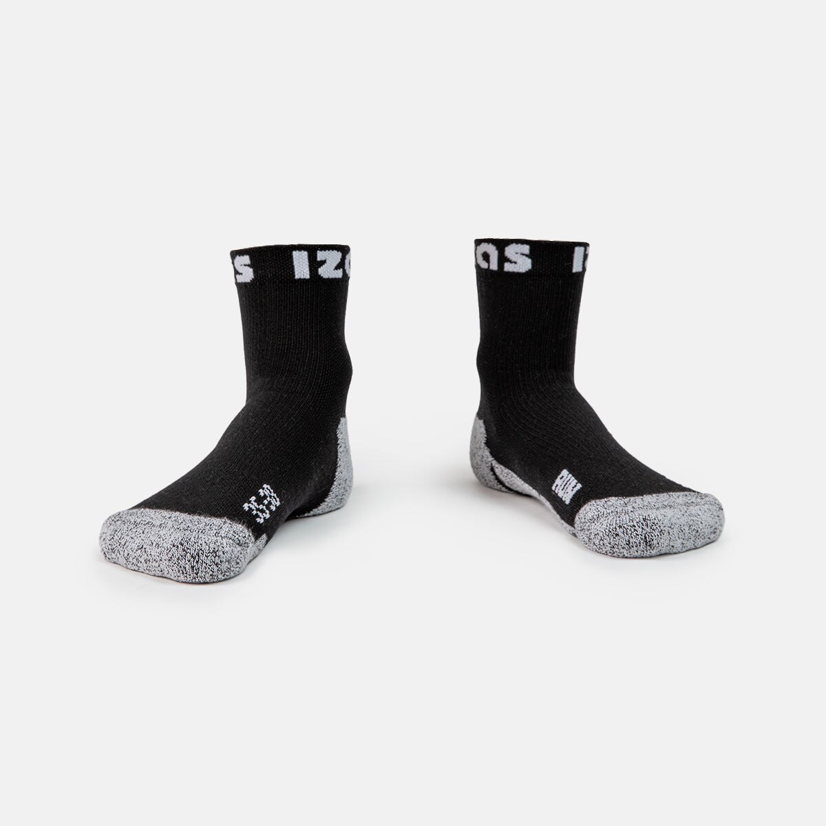 Calcetines deportivos unisex Brecht V3 - Negro Negro-2