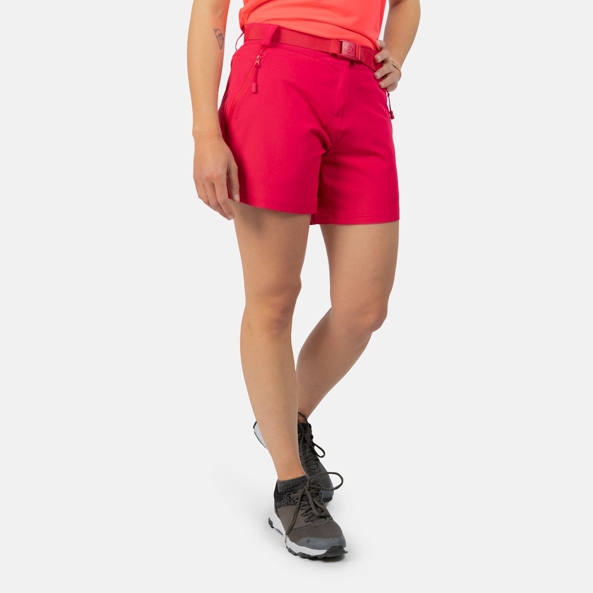 Bermuda de mujer NAGELA II Izas - Rojo Rojo-3