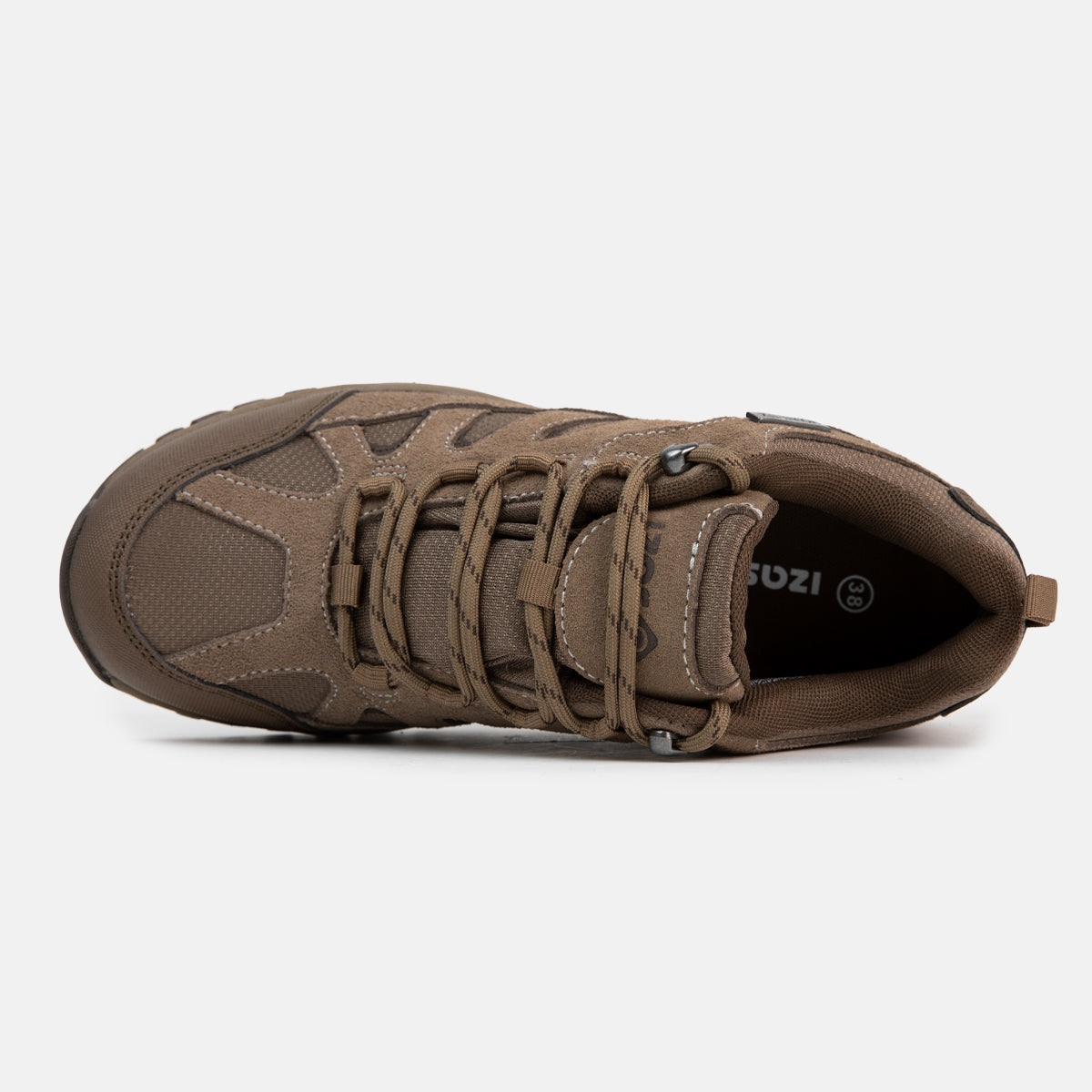 Zapatos de montaña de mujer timpa low izas - Marrón Marrón-4