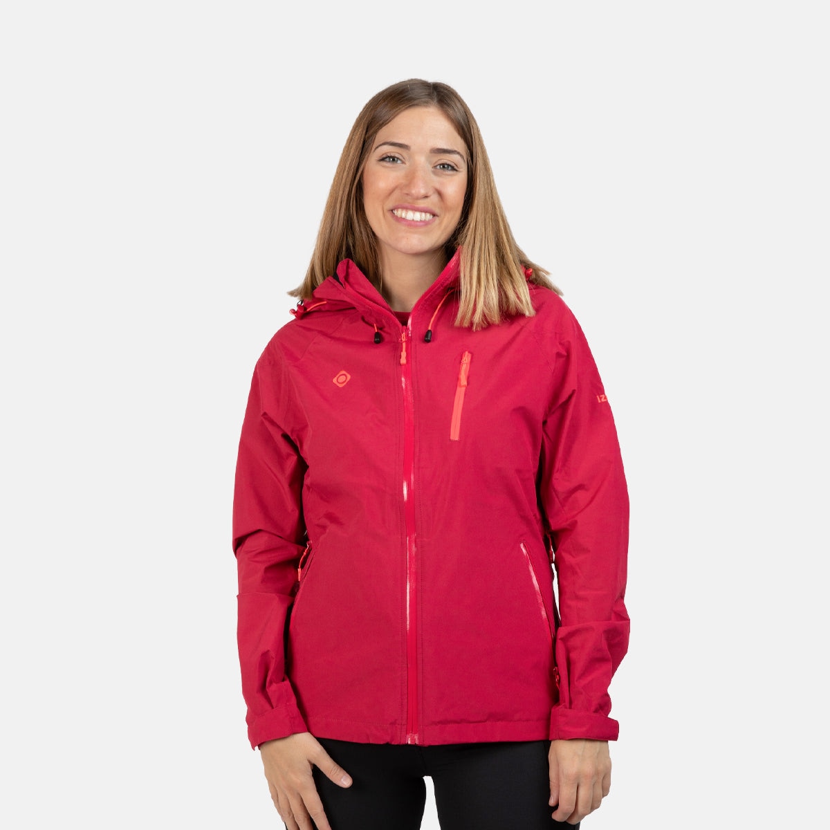 Chaqueta de mujer KARAKO W Izas - Rojo Rojo-3