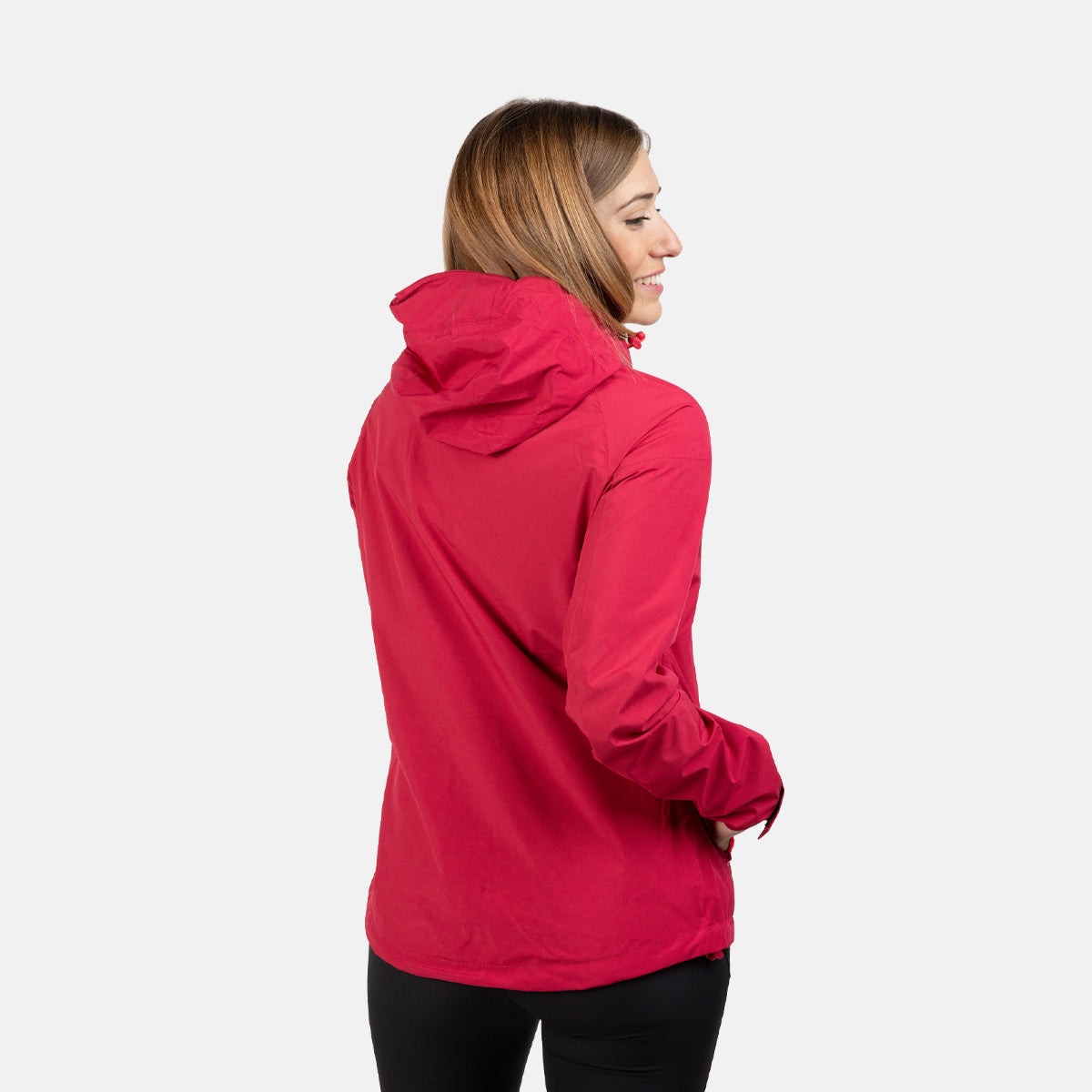 Chaqueta de mujer KARAKO W Izas - Rojo Rojo-4