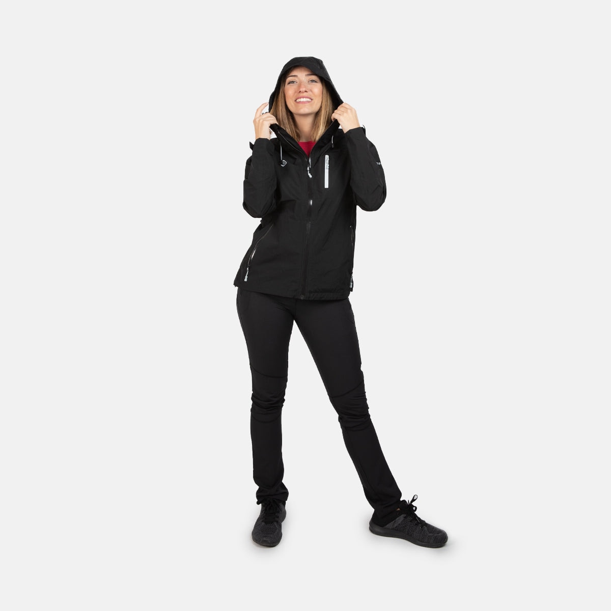 Chaqueta de mujer KARAKO W Izas - Negro Negro-5