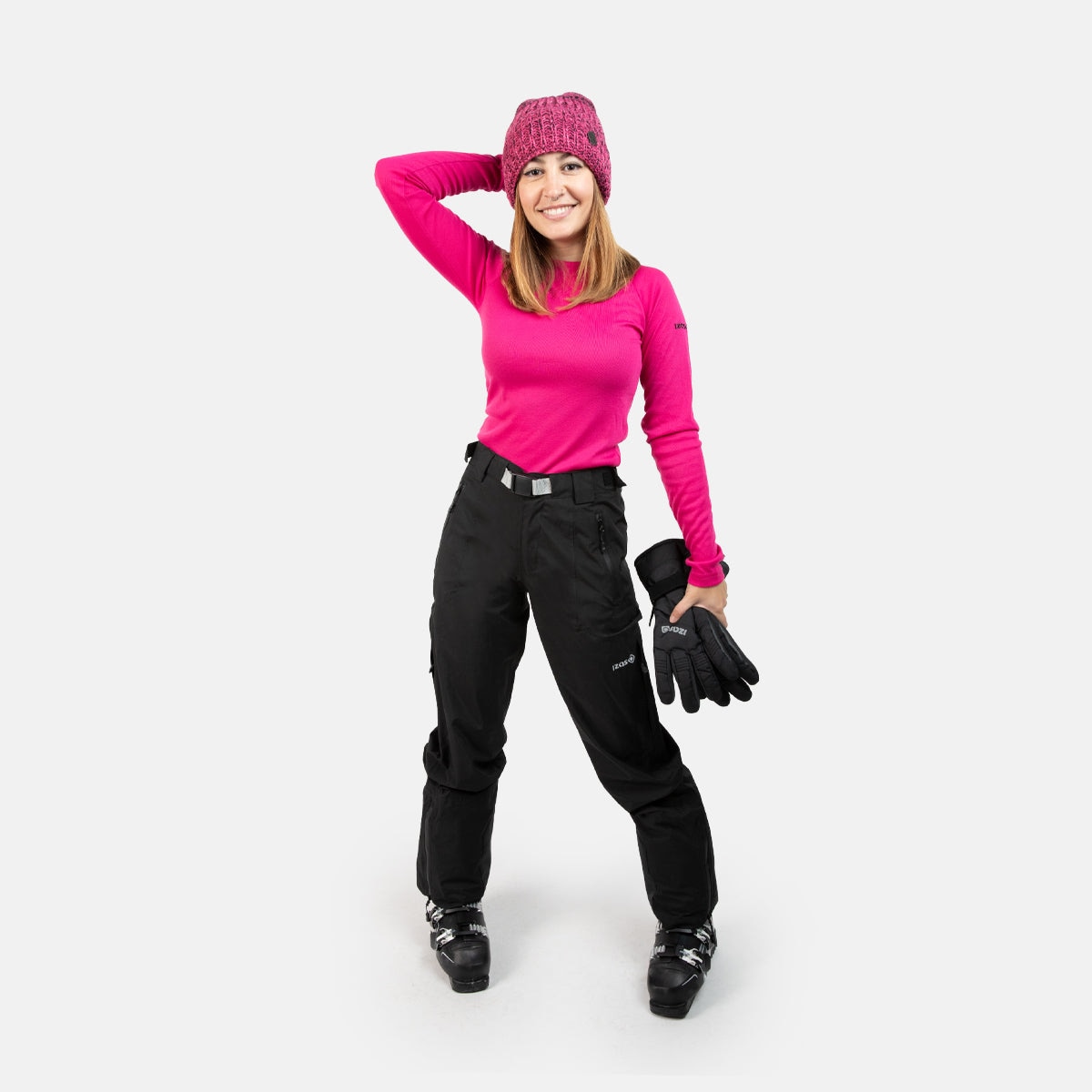 Pantalón de nieve de mujer ZAIN W Izas - Negro Negro-5