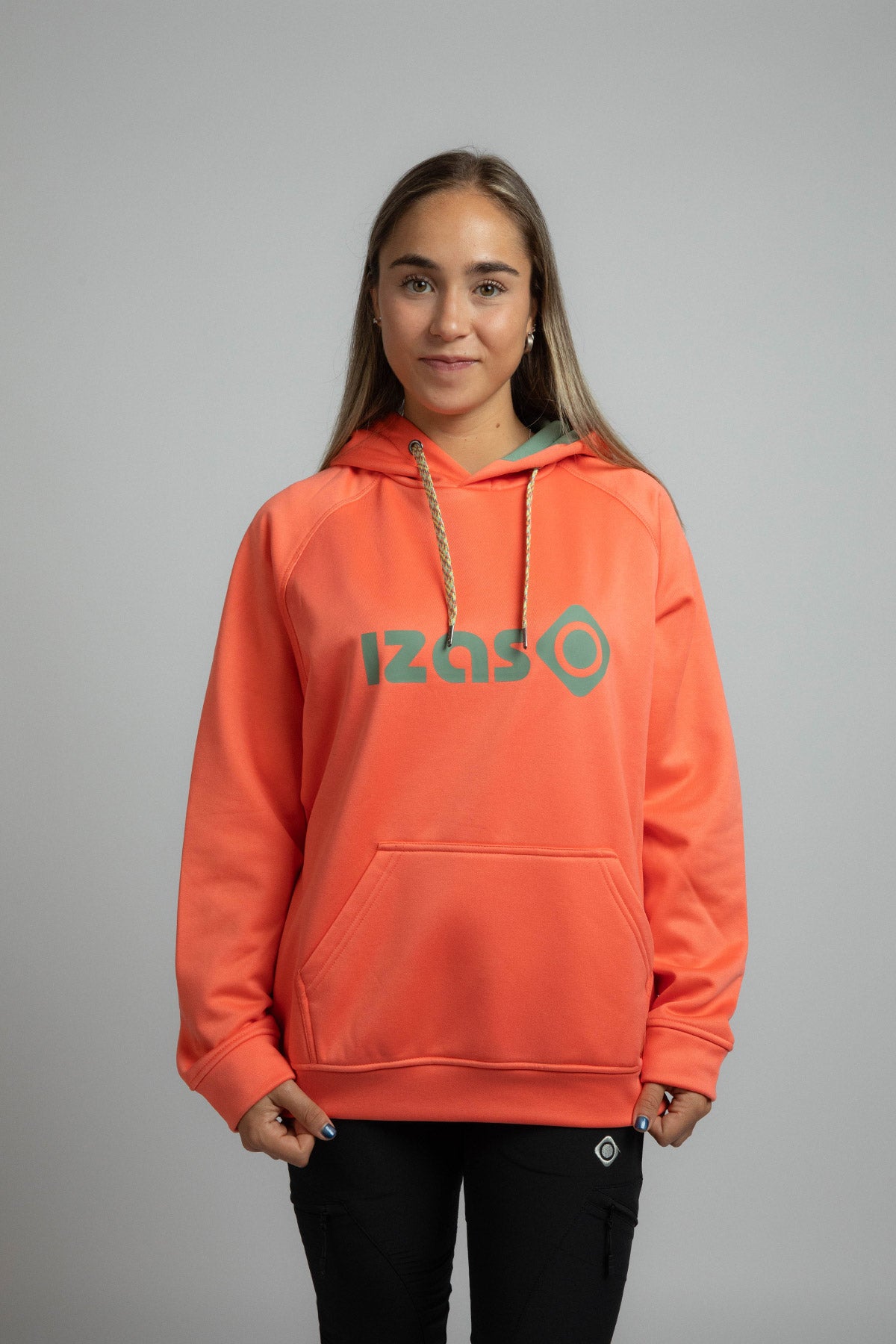 Sudadera unisex DUERO Izas - Coral Coral-3
