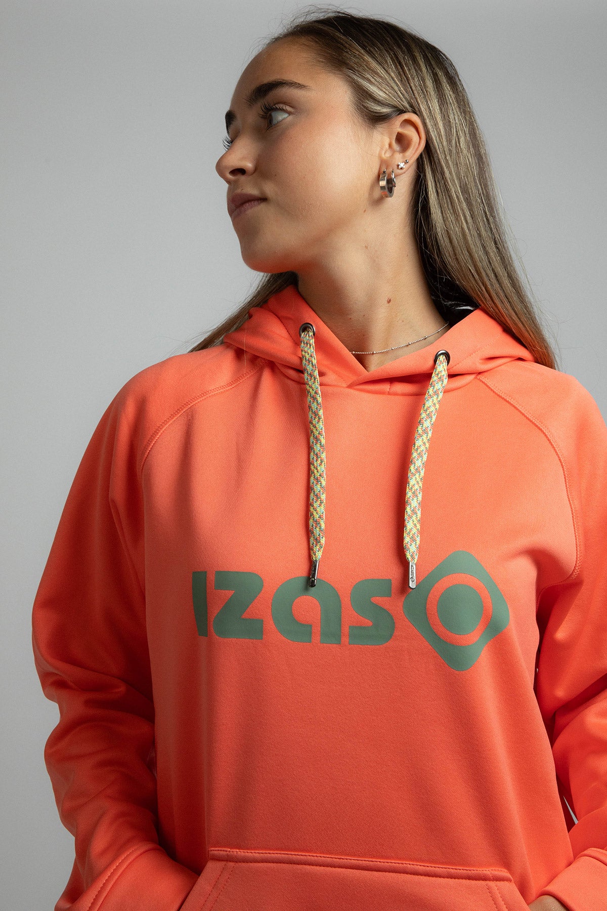 Sudadera unisex DUERO Izas - Coral Coral-6