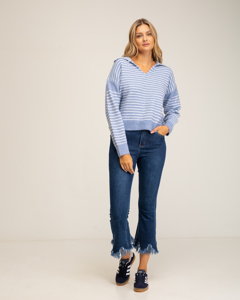 Pantalon Campana Pantalon Vaquero Flecos Pantalones Con Flecos